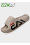 Men's Pillow Slippers, Non-slip and Lightweight Cloud Slides, Soft EVA Open Toes Shower Shoes, Quick