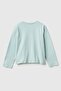 Silvery Printed Crew Neck Regular Fit Long Sleeve T-Shirt Model Code: 3Atng10L7Water Green - 2