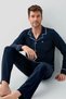 V-Neck Men's Shirt Pajama Set 3675