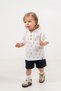 Baby Boy Summer Muslin Shirt and Shorts 2-Piece Set - 5