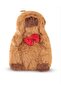 Cute Capybara Plush Sleeping and Playmate 17 cm - 5