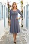 Gray Zipper Dress - 2