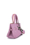 Women's Faux Leather Powder Handbag - 4