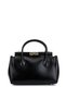 Women's Faux Leather Black Handbag