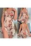 Floral Lingerie Dress for Women Naughty Sex See Through Slutty Babydoll Nightgown Exotic Lingerie M - 5
