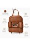 Car Back Seat Organizer with Tissue Box Holder & Cup Holders – PU Leather Auto Seat Back Storage - 4