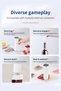 Handheld Mini Vacuum Sealer, Portable Food Sealer – 60Kpa Suction with 5 Reusable Vacuum Bags, One-Key Auto Stop, Dry & Wet Compatible, Patented Waterproof Digital Display - 2