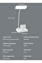3 Modes Touch Dimming USB Dimming Clip Table Lamp - 8