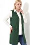 Women's Green Seasonal Knitwear Vest - 2
