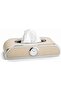 Car Tissue Box Holder with Clock – PU Leather Dashboard Tissue Dispenser - 3