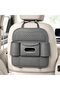 Car Back Seat Organizer with Tissue Box Holder & Cup Holders – PU Leather Auto Seat Back Storage P - 2