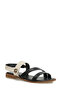 325060.Z Black Women's Flat Sandals - 2
