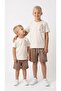 Boys' Printed T-Shirt and Shorts Set – Summer Cotton Set 2507Ka