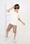 Boys' Printed T-Shirt and Shorts Set – Summer Cotton Set 2507Ka - 4