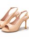 Women's Patent Leather Heeled Shoes 8 cm Thin Heel Stylish Daily & Evening Wear - 5