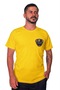 Company-Specific Printed Single Jersey Crew Neck T-Shirt Yellow