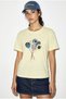 Women's Butter 100% Cotton Handcrafted Balloon Embroidery Detailed Premium Design T-Shirt 1007 60282053 - 2