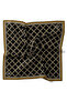 Crystal Scarf Diamond Pattern Black - 2