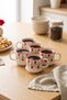2' Li Floral Vine Series Mug Ceramic Custom Handmade Coffee & Tea Cup Set Vintage Mug - 3