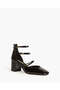 STRAP HEELS IN BLACK - 2