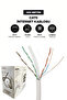 كابل إنترنت CAT6 23 AWG بطول 305 متر، كابل شبكة عالي السرعة للاستخدام الداخلي