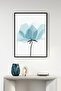 Natural Wood Framed Abstract Floral Pattern Painting - Pastel Tones |   Huhu1016