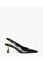 LOW HEEL SLING BACK IN CROCCO