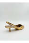 METALLIC EFFECT SLING-BACK - 3