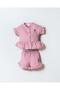 U.S. Polo Assn. Baby Girl Muslin 2-Piece Set