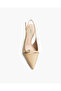 LOW HEEL SLING BACK IN NUDE - 3