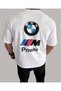 New Season Oversize Digital "Bmw Petronas" Printed Cotton Summer T-Shirt and Shorts 2-Piece Set - 5