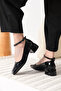 Black patent leather women's high heeled shoe tr18ms16a - 2