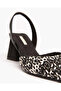 TWO TONE BRAIDED SLINGBACK - 5