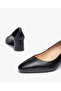 SQUARE TOE PUMP IN BLACK - 3