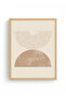 Natural Wood Framed Abstract Painting I Huhu1125 - Single Painting Natural Wood Frame - 2