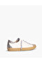 RETRO-STYLE SNEAKER IN WHITE - 5