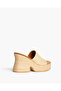 BRAIDED SANDAL IN BEIGE - 4