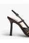 HIGH HEEL SLING BACK IN BLACK - 3