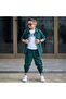 Boys' Sportswear Set with Jacket, 3-Piece Stylish Casual Tracksuit Set - 2