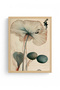 Natural Wood Framed Abstract Painting I Huhu1271 - 2