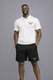 Polo Collar Monte Carlo Printed 2-Piece Shorts Tracksuit Set