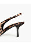 SLING BACK IN LEOPARD - 6