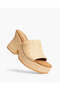 BRAIDED SANDAL IN BEIGE - 6