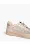 RETRO STYLE SPORTS SHOE IN BEIGE - 2