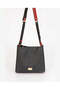 MONOGRAM TWO TONE SHOULDER BAG
