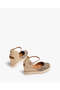 D’ORSAY ESPADRILLE IN MONOGRAM BRONZE - 3
