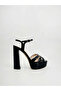 PATENT LEATHER PLATFORM SANDAL