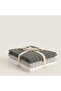 Waved 100% Cotton 3-Piece Face Towel Set 50X80 cm