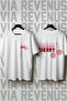 Cherry Printed Crew Neck Loose Fit 100% Cotton Unisex Tshirt