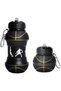 Accordion Water Bottle with Basketball Ball Design - 2